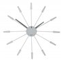 NeXtime 2610zi Plug Inn Horloge Plastic Blanc