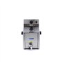 Friteuse 8 L 1 Panier avec robinet Friteuse - 1,5 KG Frites - Professionnelle - Inox - Friteuse 8 litres
