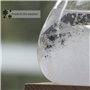 Mikamax – mm Storm Glass Small – Affichage météo – Station météo – Prévisions Waterdrop Glass – Décoration intérieure – Décorati