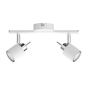 Lumière Philips meranti Blanc GU10 (2 Unités)