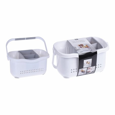 Égouttoir à couverts Excellent Houseware Blanc 23 x 12