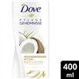 DOVE Coffret cadeau « Soin régénérant » pour femme avec trousse de maquillage, soin hydratant et huile douche, déodorant roll-on