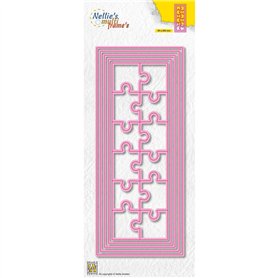 Nellie's Choice Matrice de Découpe Puzzle-5 Multi Frame 8