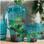 Set de pichets avec verres Lifetime Bleu Plastique 5 Pièces