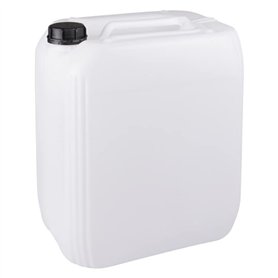 Generic - Bidon en plastique HDPE de 30 L - Empilable - Sans BPA - Multifonctionnel - Couleurs naturelles - Avec indicateur de l