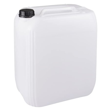 Generic - Bidon en plastique HDPE de 30 L - Empilable - Sans BPA - Multifonctionnel - Couleurs naturelles - Avec indicateur de l