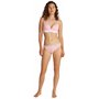 Calvin Klein Femme Slip Lot De 3 Bikini Coton Stretch, Multicolore (Highline Green/Buff Pink/Gry HTR), S