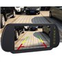 Elprico Rétroviseur de Voiture 7 Pouces, écran Couleur LCD HD 800 x 480 Moniteur MP5 de Voiture Moniteur à Gradation Automatique