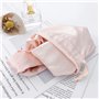 IYOU Soie Dormir Masques de sommeil en soie Set avec Bandeaux et cheveux Chouchous Champagne Cache-œil Mûre Soie Voyage Sieste B