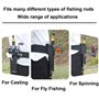 Ceinture de pêche pour canne à pêche - Leurre de pêche en plein air - Outils essentiels (ceinture sans canne)