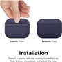 elago Coque en Silicone Compatible avec Apple AirPods Pro 2ème Génération Étui, Etui Housse de Protection, LED Frontale Visible,