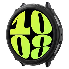 Spigen Liquid Air Coque Compatible avec Samsung Galaxy Watch 6 44mm (2023) - Noir Mat
