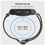 Spigen Lite Fit Pro Coque et Bracelet pour Apple Watch Series 9/8/7 45 mm - Noir Mat