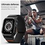 Spigen Lite Fit Pro Coque et Bracelet pour Apple Watch Series 9/8/7 45 mm - Noir Mat