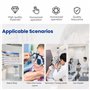 ELIKBH Appuie-tête Ergonomique avec Appui-Menton réglable - Accessoires pour ophtalmologues, optométristes et centres de Soins v