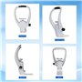 ELIKBH Appuie-tête Ergonomique avec Appui-Menton réglable - Accessoires pour ophtalmologues, optométristes et centres de Soins v