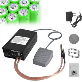 Machine de soudage laser 8000 W appareil portatif pour le soudage par points de batteries. Poste à souder portable à double impu