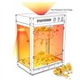 luckxuan Machine a Pop Corn Machine à Pop-Corn Commerciale Machine à Riz soufflé électrique Machine à Pop-Corn Automatique en Ac