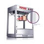 luckxuan Machine a Pop Corn Machine à Pop-Corn Commerciale Machine à Riz soufflé électrique Machine à Pop-Corn Automatique en Ac