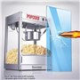 luckxuan Machine a Pop Corn Machine à Pop-Corn Commerciale Machine à Riz soufflé électrique Machine à Pop-Corn Automatique en Ac