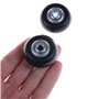 Ymnilian Roulette Valise,Roue Valise 1 Ensemble de réparation de Deluxe Roue en Caoutchouc Roue à Bagages Noir 40x18mm Roue à Ba