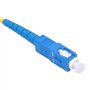 2pcs 3 mètres LC/UPC à SC/UPC Cordon de câble de raccordement à fibre optique jaune, pour système de communication par fibre opt