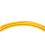 2pcs 3 mètres LC/UPC à SC/UPC Cordon de câble de raccordement à fibre optique jaune, pour système de communication par fibre opt