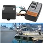 Contrôleur d'ancre, commutateur sans fil de guindeau étanche ABS 12v fiable pour bateau marin