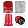luckxuan Machine a Pop Corn 1200W Portable électrique Pop-Corn Fabricant Air Chaud Pop-Corn Faisant la Machine Cuisine Bureau Mi