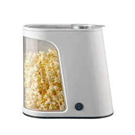 luckxuan Machine a Pop Corn Mini Fabricants de Pop-Corn à Air Chaud Portables électriques Blancs en Plastique 1200 Watts for la