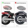 Porte Bagage Moto pour Shadow pour Spirit pour VT750DC 2001-2003 2005-2007 Dossier De Moto Sissy Bar Porte-Bagages Modèles D'ent