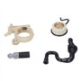 Kit d'engrenage à vis sans Fin de Filtre de Tuyau de Pompe à Huile pièces de Rechange pour Accessoires de tronçonneuse MS251 MS2