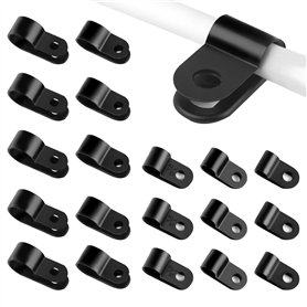 Lot de 240 clips de câble de type R