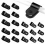 Lot de 240 clips de câble de type R