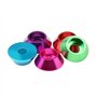 Ctongrun-Rondelles d'arrêt M2 m2.5 m3 m4 Fondeuse de paquet de tête de capuchon en alliage en aluminium multicolore for la vis d