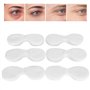 Papier de Masque pour les Yeux 600 Pièces, Papier de Masque pour les Yeux Ultra-mince en Coton Jetable Feuille de Masque pour le