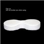 Papier de Masque pour les Yeux 600 Pièces, Papier de Masque pour les Yeux Ultra-mince en Coton Jetable Feuille de Masque pour le