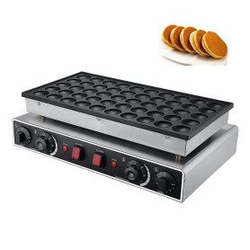 Crêpière commerciale Mini Néerlandais Pancake Baker Maker Électrique Dorayaki Maker Muffin Making Machine Poffertjes Grill pour