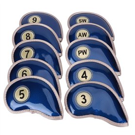 10 pièces couvre-tête de club de golf