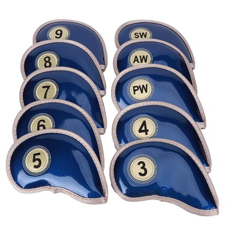 10 pièces couvre-tête de club de golf