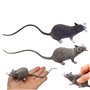 NethCasti Fake Souris 2pcs 8x2 Pouces Faux Rat de Souris réaliste effrayante avec Une Longue Queue en Plastique PVC à Longue Que