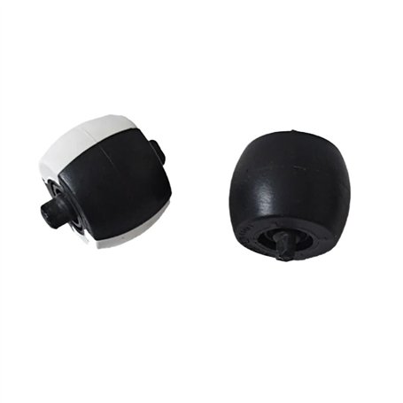 FRVQGGNE Rouleau en Caoutchouc Compatible avec Ecovacs Deebot Ozmo 950 920. Pièces de Rechange for aspirateur