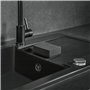 Black Sweden Home SVAMP Lot de 12 éponges de Cuisine, Noires, durables et universelles, avec Non-tissé abrasif