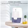 Déshumidificateur, mini déshumidificateur d'air domestique USB à économie d'énergie élimine l'humidité de l'humidité pour la cha