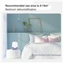 Déshumidificateur, mini déshumidificateur d'air domestique USB à économie d'énergie élimine l'humidité de l'humidité pour la cha