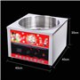 Machine à barbe à papa 1000W Commercial électrique automatique bricolage doux barbe à papa fabricant en acier inoxydable coton s