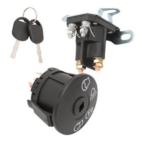 GNXfixt Kit de serrure d'allumage magnétique pour tracteur Husqvarna MTD H-n-da Bolens Toro Castelgarden Stiga Murray AYP Briggs