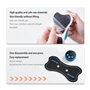 Jenylu Mini Masseur de cou Électrique,4pcs Masseur Cervical,Masseur Sans Fil 6 Modes,Soulagement de la Douleur Musculaire pour l