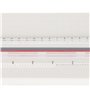 Wosune Coupe-papier, coupe-papier à rouler 4 en 1, coupe-papier à rouler portable pour les lignes de pli pour les courbes pour c