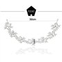 Guidre Serre Tête De Mariée En Forme De Vigne Avec Perles Argentées, Bandeau De Mariée Élégant Et Romantique Pour Femme Mariée D